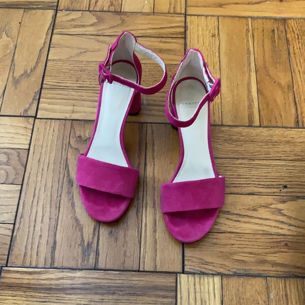 100% Leather Hot Pink Suede Sandals Vagabond Shoemaker EU 36